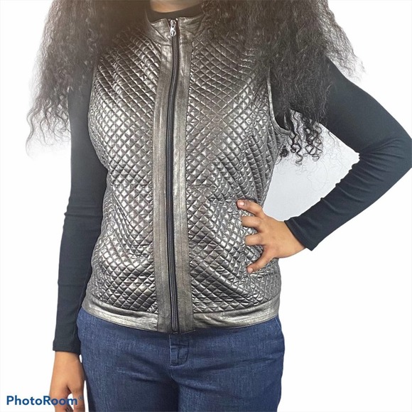 Tail Tech Performance Light Weight Zip Front Vest Metal Gray - Picture 1 of 5